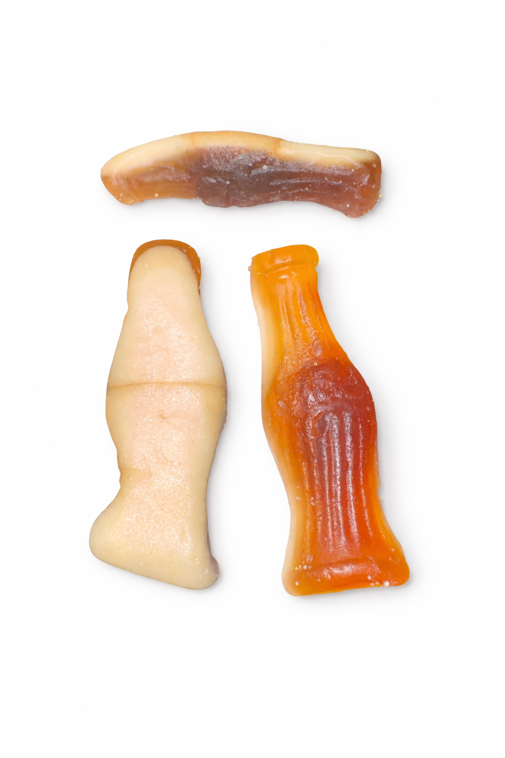 Jelly filled cola bottles