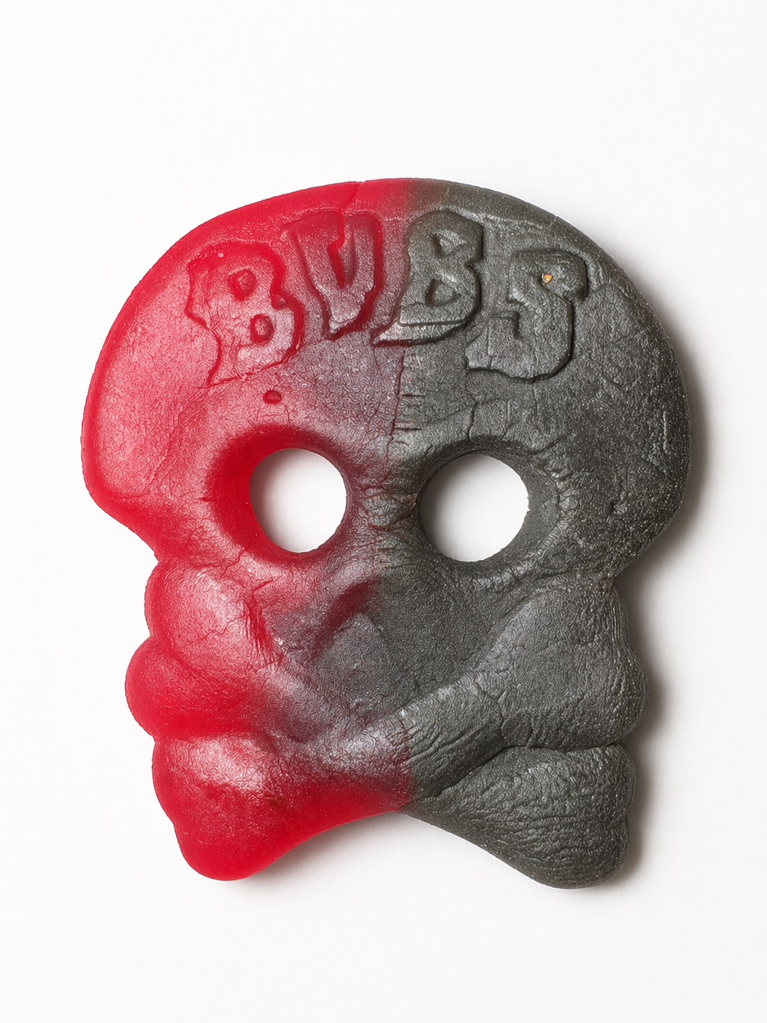 Raspberry licorice skull bub large
