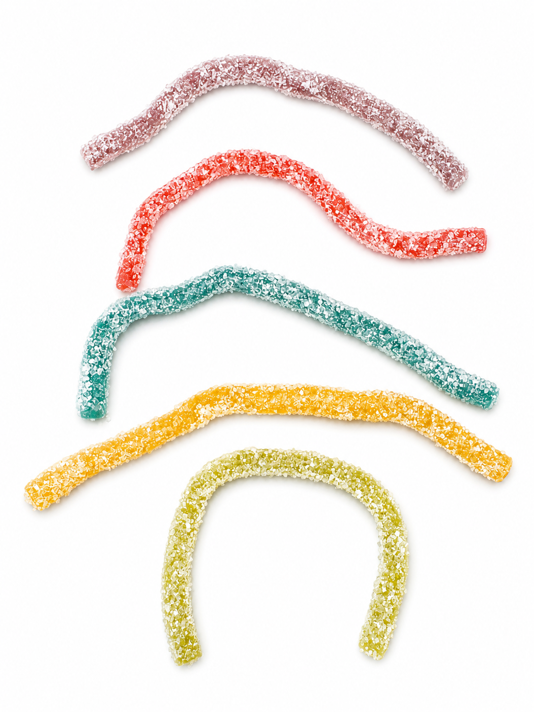 Sour spaghetti bites. Spain (Kosher) (halal)
