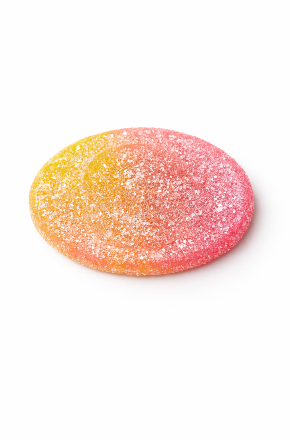 Lemon raspberry oval