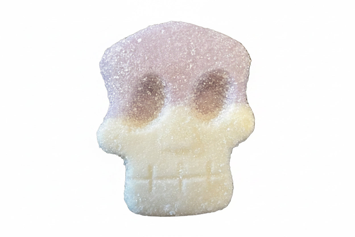 Grape foam skulls