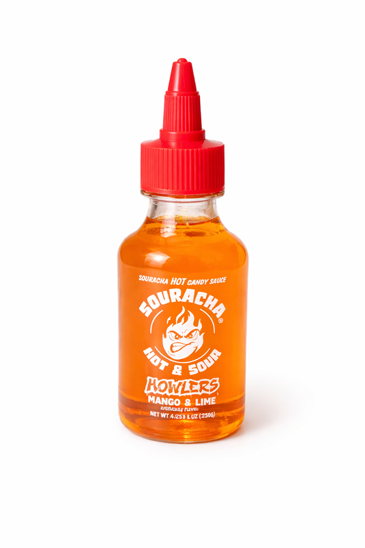 Souracha spicy sauce  mango and lime