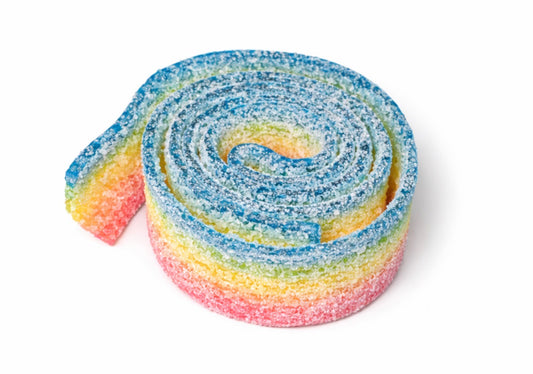 Xtra long rainbow belt