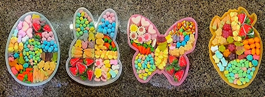 Easter tray Snackle box  doesn’t include can’t