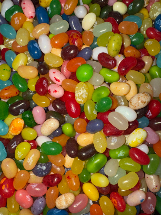 Jelly belly. Jelly jeans. 44 Flavour